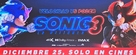 Sonic the Hedgehog 3 - Spanish Movie Poster (xs thumbnail)