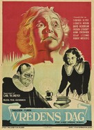 Vredens dag - Danish Movie Poster (xs thumbnail)