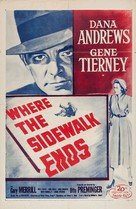 Where the Sidewalk Ends - Re-release movie poster (xs thumbnail)
