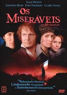 Les Mis&eacute;rables - Brazilian DVD movie cover (xs thumbnail)
