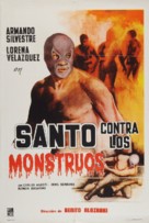 Santo contra los zombies - Argentinian Movie Poster (xs thumbnail)