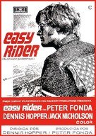 Easy Rider - Spanish Movie Poster (xs thumbnail)