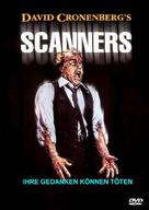 Scanners - German DVD movie cover (xs thumbnail)