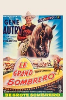 The Big Sombrero - Belgian Movie Poster (xs thumbnail)