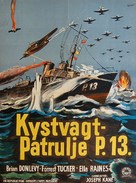 Fighting Coast Guard - Danish Movie Poster (xs thumbnail)