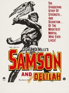 Samson and Delilah - British Movie Poster (xs thumbnail)