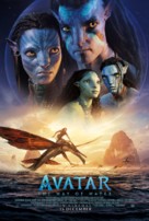 Avatar: The Way of Water - Malaysian Movie Poster (xs thumbnail)