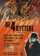 The Four Horsemen of the Apocalypse - Danish Movie Poster (xs thumbnail)