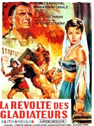 La rivolta dei gladiatori - French Movie Poster (xs thumbnail)