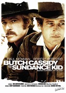 Butch Cassidy and the Sundance Kid - French Re-release movie poster (xs thumbnail)