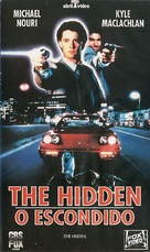 The Hidden - Brazilian VHS movie cover (xs thumbnail)