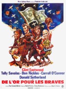 Kelly&#039;s Heroes - French Movie Poster (xs thumbnail)