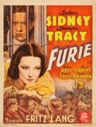 Fury - Belgian Movie Poster (xs thumbnail)