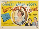 Let&#039;s Make It Legal - British Movie Poster (xs thumbnail)