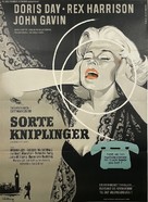 Midnight Lace - Danish Movie Poster (xs thumbnail)