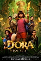 Dora and the Lost City of Gold - Swedish Movie Poster (xs thumbnail)