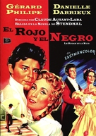 Le rouge et le noir - Spanish Movie Poster (xs thumbnail)