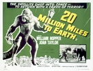 20 Million Miles to Earth - British Movie Poster (xs thumbnail)