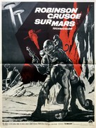 Robinson Crusoe on Mars - French Movie Poster (xs thumbnail)