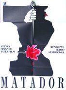 Matador - Hungarian Movie Poster (xs thumbnail)