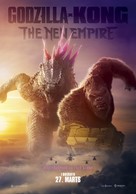 Godzilla x Kong: The New Empire - Danish Movie Poster (xs thumbnail)