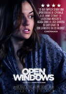 Open Windows - Spanish Movie Poster (xs thumbnail)