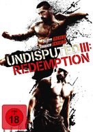 Undisputed 3 - German DVD movie cover (xs thumbnail)