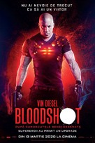 Bloodshot - Romanian Movie Poster (xs thumbnail)