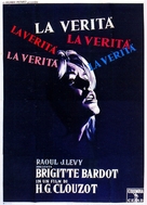 La v&eacute;rit&eacute; - Italian Movie Poster (xs thumbnail)