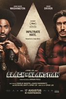 BlacKkKlansman - Dutch Movie Poster (xs thumbnail)