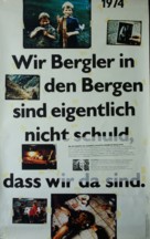 Wir Bergler in den Bergen sind eigentlich nicht schuld, da&szlig; wir da sind - Swiss Movie Poster (xs thumbnail)