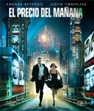 In Time - Argentinian Blu-Ray movie cover (xs thumbnail)
