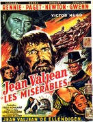 Les miserables - Belgian Movie Poster (xs thumbnail)