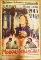Weg nach Shanghai, Der - Czech Movie Poster (xs thumbnail)