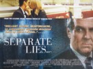 Separate Lies - British Movie Poster (xs thumbnail)