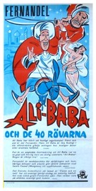 Ali Baba et les quarante voleurs - Swedish Movie Poster (xs thumbnail)