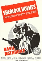 The Adventures of Sherlock Holmes - Swedish Movie Poster (xs thumbnail)