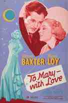 To Mary - with Love - Movie Poster (xs thumbnail)