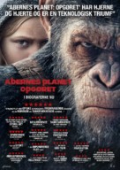 War for the Planet of the Apes - Danish Movie Poster (xs thumbnail)