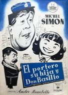 Impossible Monsieur Pipelet, L&#039; - Spanish Movie Poster (xs thumbnail)