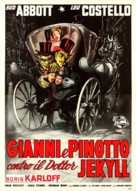 Abbott and Costello Meet Dr. Jekyll and Mr. Hyde - Italian Movie Poster (xs thumbnail)