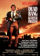 Dead Bang - German Movie Poster (xs thumbnail)