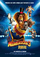 Madagascar 3: Europe&#039;s Most Wanted - Italian Movie Poster (xs thumbnail)