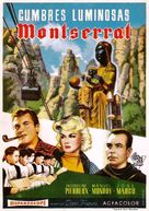Cumbres luminosas (Montserrat) - Spanish Movie Poster (xs thumbnail)