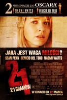 21 Grams - Polish Movie Poster (xs thumbnail)