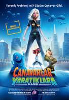 Monsters vs. Aliens - Turkish Movie Poster (xs thumbnail)