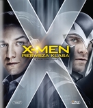 X-Men: First Class - Polish Blu-Ray movie cover (xs thumbnail)