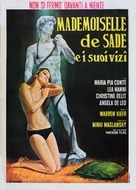 Juliette de Sade - Italian Movie Poster (xs thumbnail)