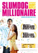 Slumdog Millionaire - Danish Movie Poster (xs thumbnail)