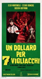 Un dollaro per 7 vigliacchi - Italian Movie Poster (xs thumbnail)